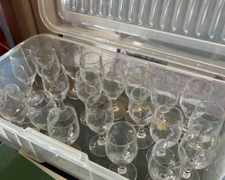 TWA AMBASSADOR CRYSTAL GLASSES