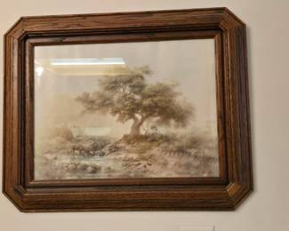 Vintage Tree Picture 