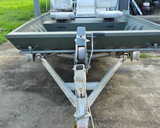 Front of Trailer- Trailer in good shape just needs tires.