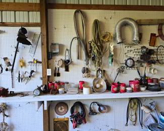 Still working in barn area!