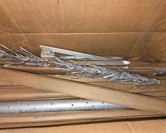 This is the box of aluminum tree