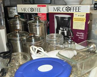 Coffee Pots - Canisters
