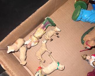 Vintage sheep and animals