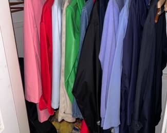 Tons of clothing and shoes