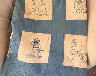 Cutest hand stitched quilt