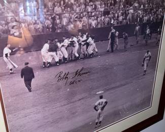 The shot heard round the world - autographed