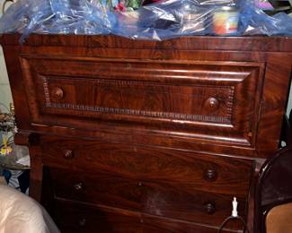 Empire dresser with drop down desk