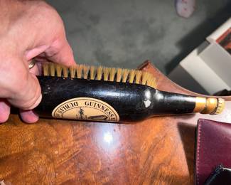 Unusual Guinness, beer brush holder