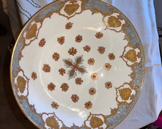 Unusual interior painting of the punch bowl