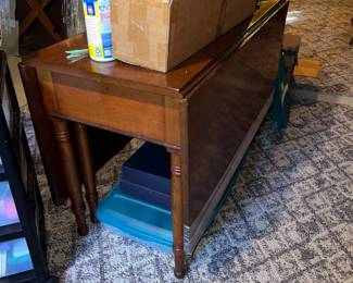 Antique dropleaf table