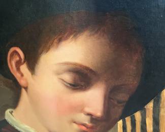 Detail of painting