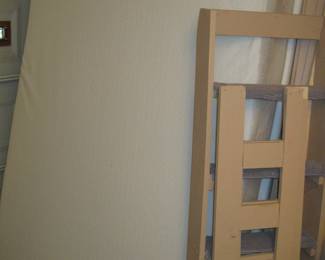 Double size bunk beds. All the wood here for assembly