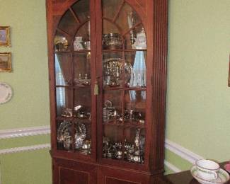 Gorgeous and unique corner cabinet