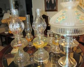 Some very unique oil lamps in the group