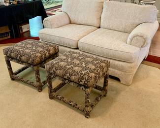 Upholstered Loveseat