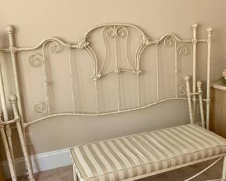 King Iron Bed