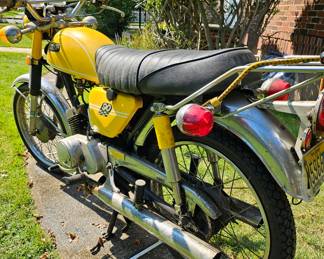 1971 Yamaha HS1-B w/owners manual, 
Yamaha VIN    HS1307821