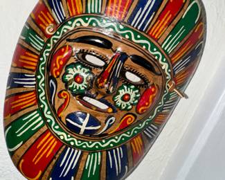Face Masks Mexican Hand Painted