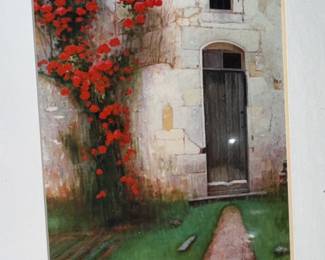 Robert Zhang Wall Art Litho signed and numbered