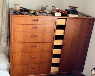 FABULOUS midmodern furniture FALSTER  maybe?  Chest Dresser Denmark WOW!