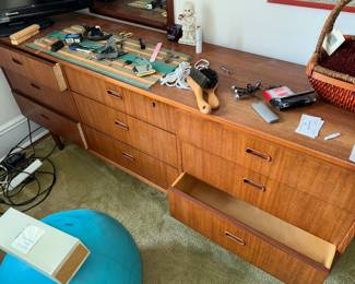 Midmodern style Lowboy Bureau 