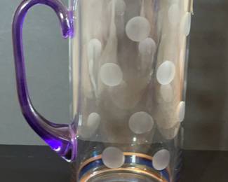 Mo Mo Panache Martini Pitcher Made In Romania
