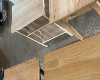 Unfinished Wood Tables And TV Trays