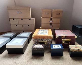Storage Boxes Galore