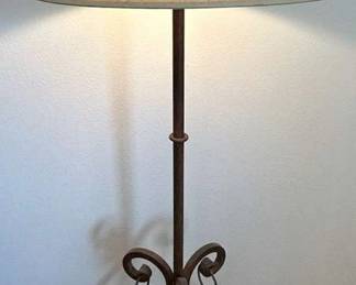 Heavy Iron Floor Lamp