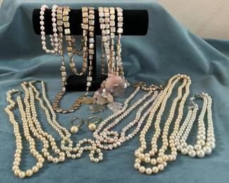 Faux Pearl Necklaces