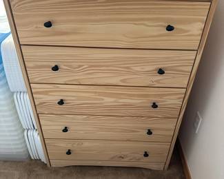 Towne Furniture Unfinished Wood Dresser