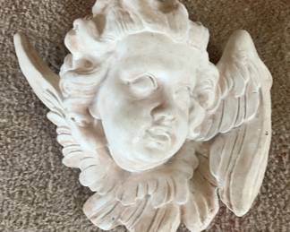Large Plaster Angel
