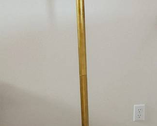 Swing Arm Gold Floor Lamp