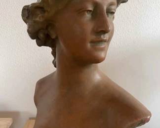 Female Plaster Bust