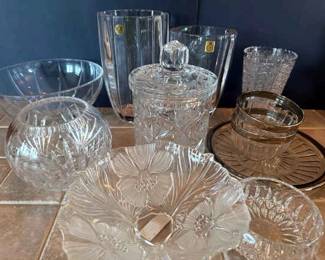 Royal Crystal Gorham Mikasa Other Crystal and Glass Pieces