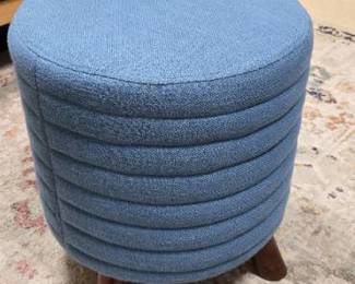 Blue Cloth Stool