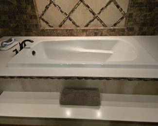 Mansfield 6ft Drop-in Bathtub W/ Faucet