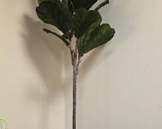 Faux Plant and Stand