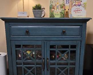 Blue Buffet Cabinet