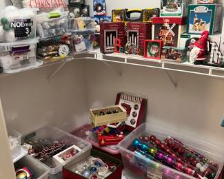 Christmas decorations.