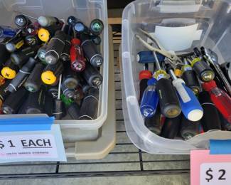 Hundred's of Screw Drivers.