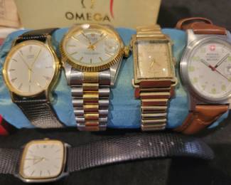 Bulova, Wenger and other watches.