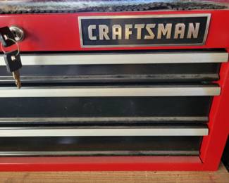 Lockable Craftsman Tool Chest.
