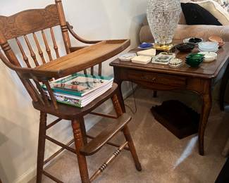 Antique High Chair.