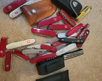 Swiss Army Knives.