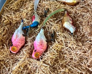 Vintage Christmas Ornaments.