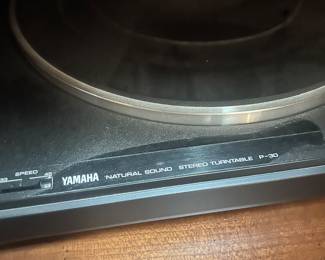 Yamaha Turntable.