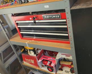 Die Cast Toys. Locking Craftsman Tool Chest.
