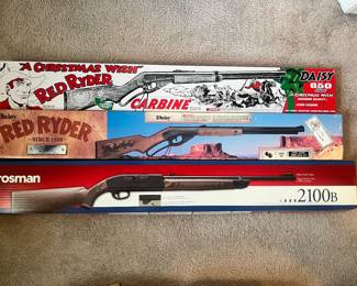 2 Brand New in Boxes, BB Guns.