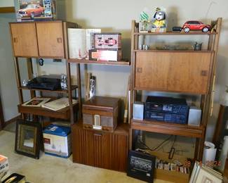 mid-century display cabinet